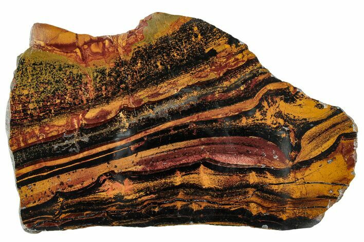 Marra Mamba Jasper Slab - Mt Brockman ( Billion Years) #314659